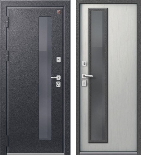 Центурион Т-10-2025 Антрацит муар-Ясень скандинавский (терморазрыв со стеклом)